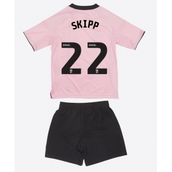 Billige Fotballdrakt Leicester City Oliver Skipp #22 Replika Tredjedraktsett Barn 2025-26 Kortermet (med bukser)